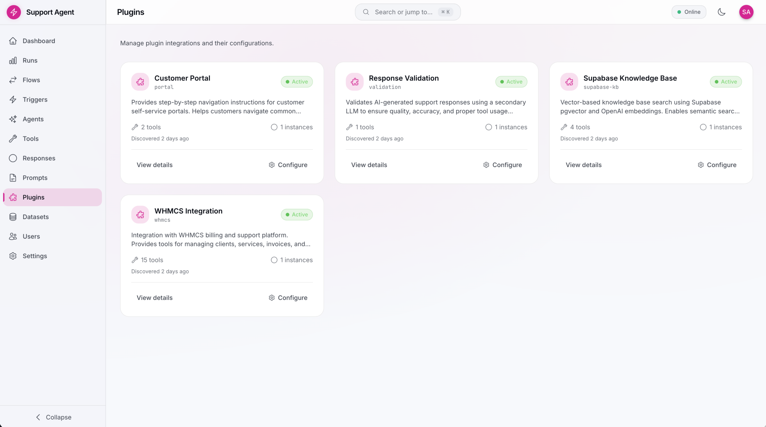 Plugin Management