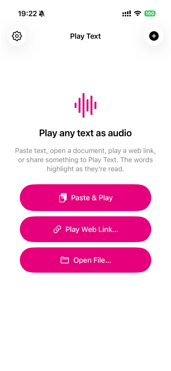 Paste it. Link it. Open it.
